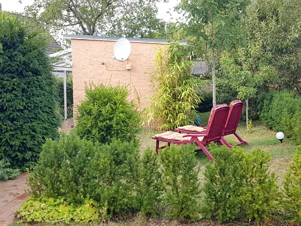 Grundstück liebevoll angelegt