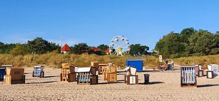 Zur Strandpromenade von Karlshagen sind es 5 Min. 