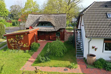 Außentreppe zur FeWo " Blauer Himmel"