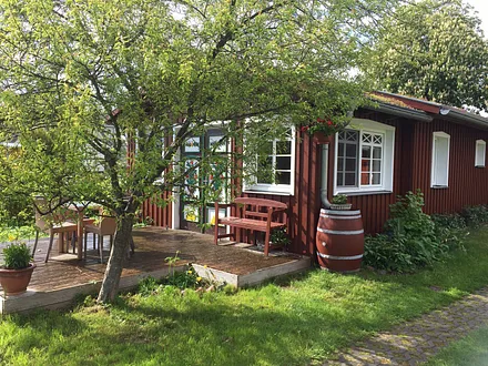 Südansicht Gartenhaus