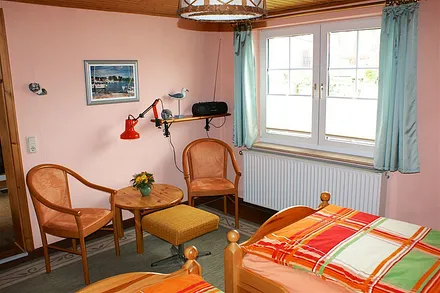 Sitzgelegenheit im Schlafraum