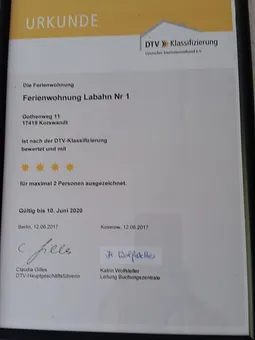 Klassifizierung 4 Sterne