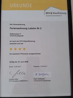 Klassifizierung 4 Sterne