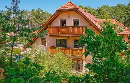 Blick auf den Balkon