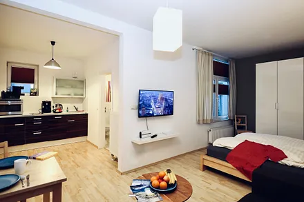 Kleine aber jene Wohnung. Ideal für 2 Personen im Erdgeschoß.