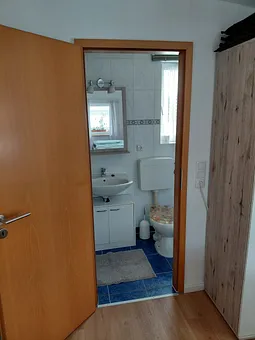 Eingang zum Badezimmer
