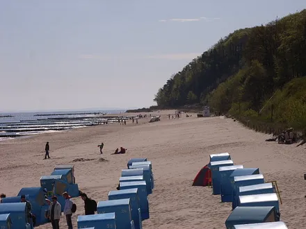 Strand mit Streckelberg