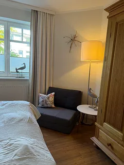 Schlafzimmer, anderer Blickwinkel