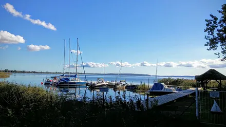 Hafen Glowe Bodden