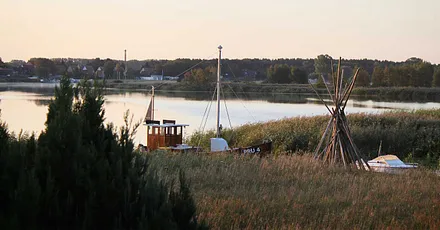 Blick zum benachbarten 'alten Fischerhafen'
