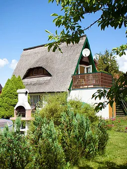 Urlaub zwischen Reet, Garten und der besonderen Ruhe am Bodden.