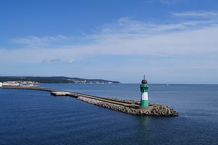 Längste Außenmole Europas in Sassnitz
