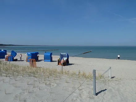Der Strand vor ihrer Haustüre