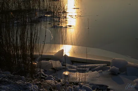 Auch im Winter ist es idyllisch an der Ostsee