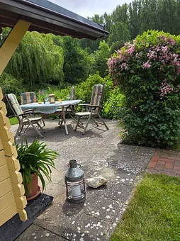 Terrasse mit Grillplatz