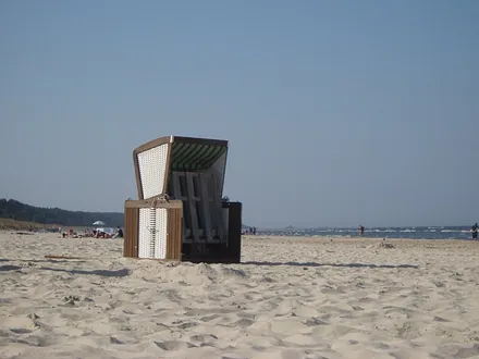 Strandkorb im Preis inklusive