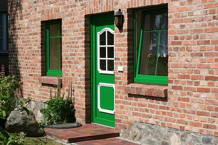 Eingang Wohnung "Hühnergott"