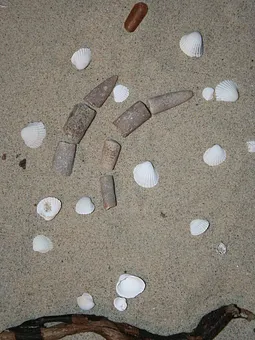 Donnerkeile am Strand