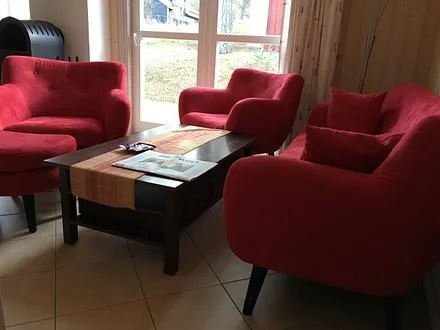 Wohnzimmer im Erdgeschoss