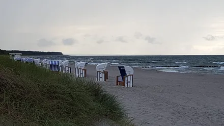 Strand 500 m entfernt 