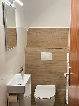 Badebucht bei Gustow, ca. 1500 m von der Ferienanlage entfernt