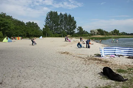 Badebucht bei Gustow, nur 1 km vom Ferienpark entfernt