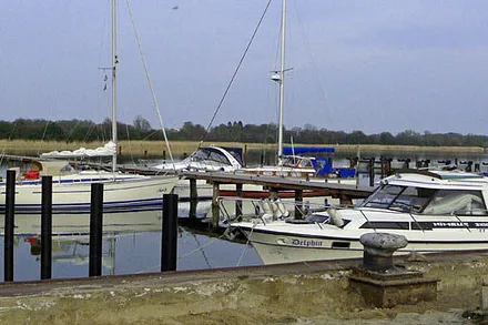 Yachthafen bei Gustow