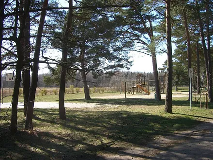 Waldspielplatz in unmittelbarer Nähe unserer Unterkunft