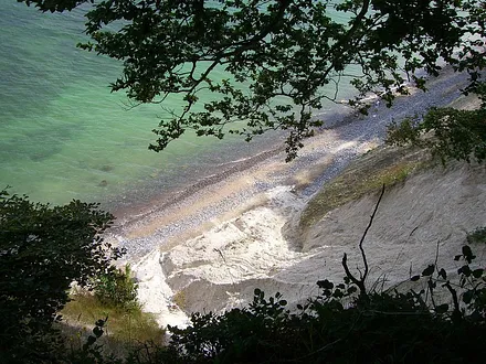 Die Kreideküste von Rügen in wenigen Autominuten erreichbar