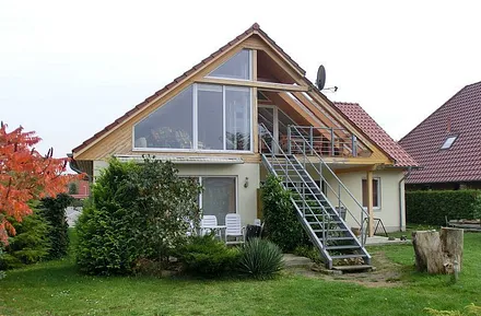 Rückseite Ferienhaus