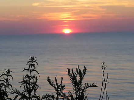 Sonnenuntergang an der Ostsee