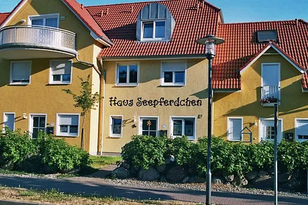 Frontansicht des Hauses