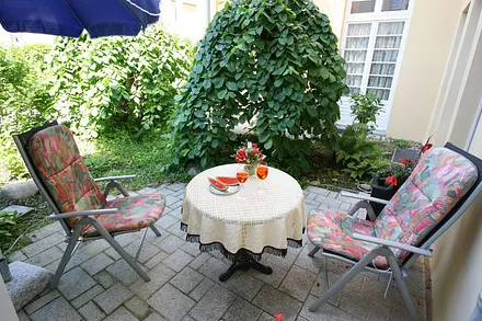 Sommertag auf der Terrasse