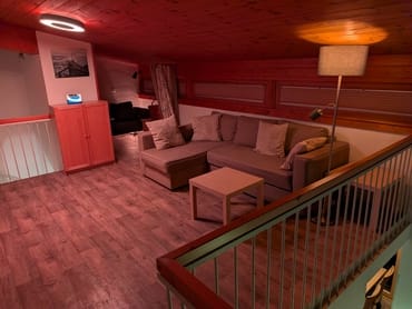 Blick auf die Galerie