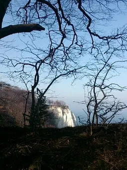Kreidefelsen ca.27km entfernt