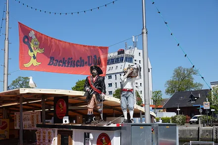 Fischbrötchen direkt vom Kutter