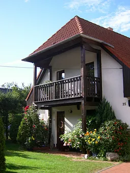 FeWo Eingang im Erdgeschoss