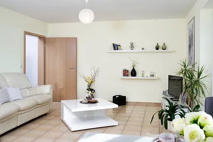 Wohnzimmer mit Essecke