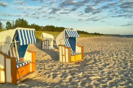 Am Strand von Zingst