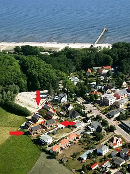 Luftbild der Ferienanlage