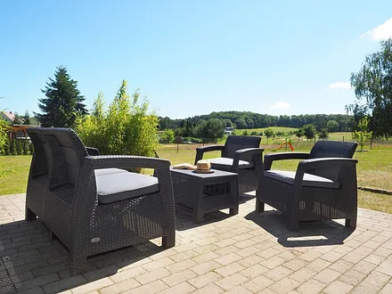 Blick auf den Golfplatz