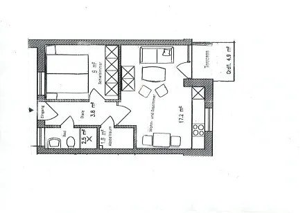 Grundriss Wohnung 21