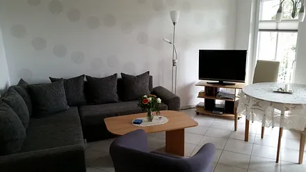 Eßecke im Wohnzimmer