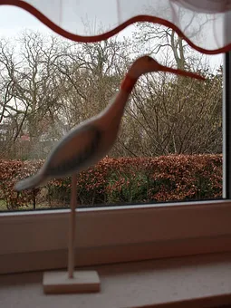 Blick aus dem Wohnzimmerfenster