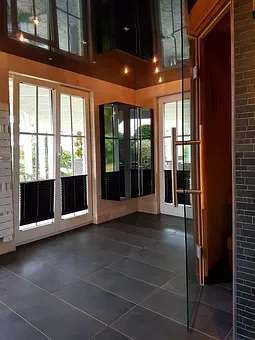 Sauna im Nebengebäude