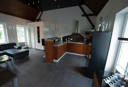 Blick auf den Küchenbereich