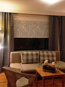 Wohnraum mit zusätzlicher Schlafcouch