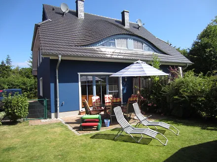 Sonnige SW - Terrasse