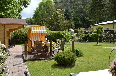 Hier können Sie im Sonnenschein frühstücken, oder den Tag ausklingen lassen