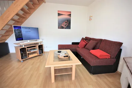 Eßecke mit Blick auf Balkon